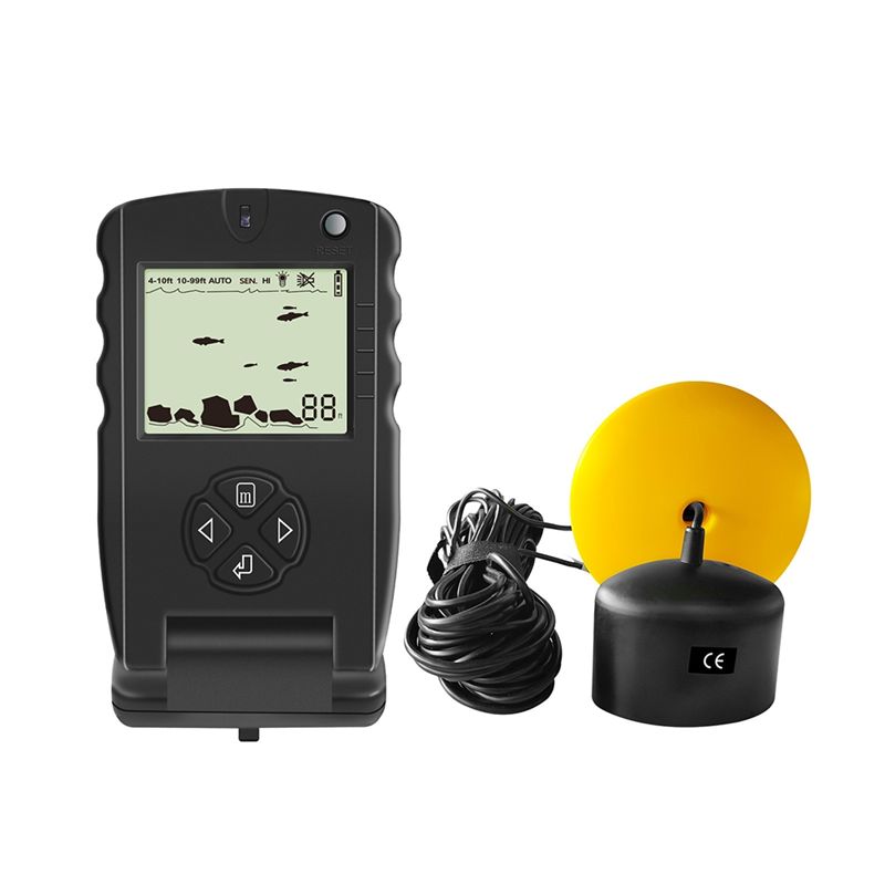 Fish Finder Transducer - Nuovo Ecoscandaglio Portatile per Pesca, Sonar