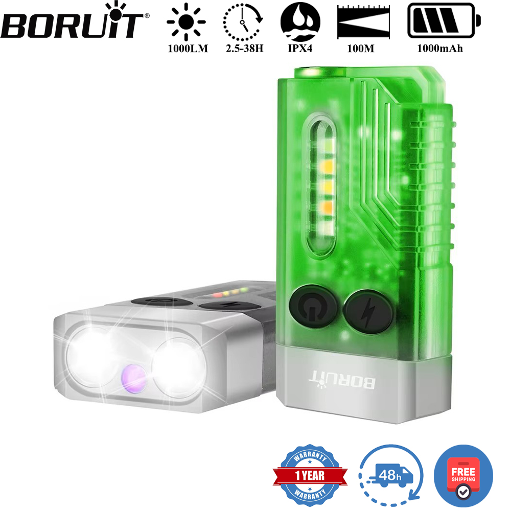 Fishing Light - BORUiT V10 Portachiavi UV LED EDC