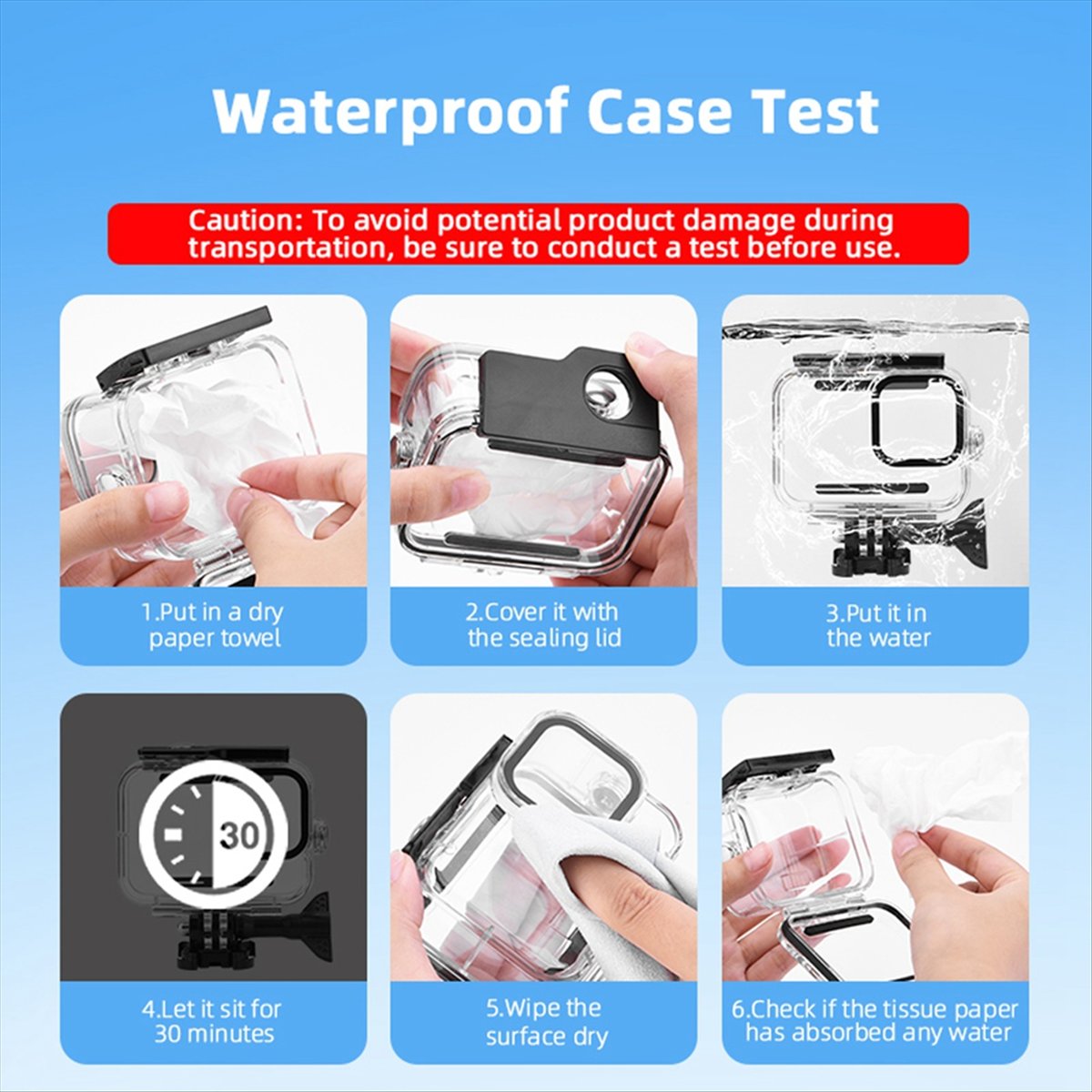 Custodia impermeabile M05K 60M - Underwater Camera recensione e prezzo