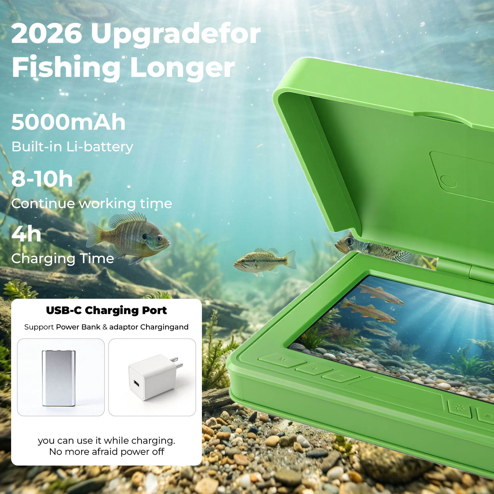 Telecamera Subacquea Portatile - Fish Finder Portable recensione e prezzo