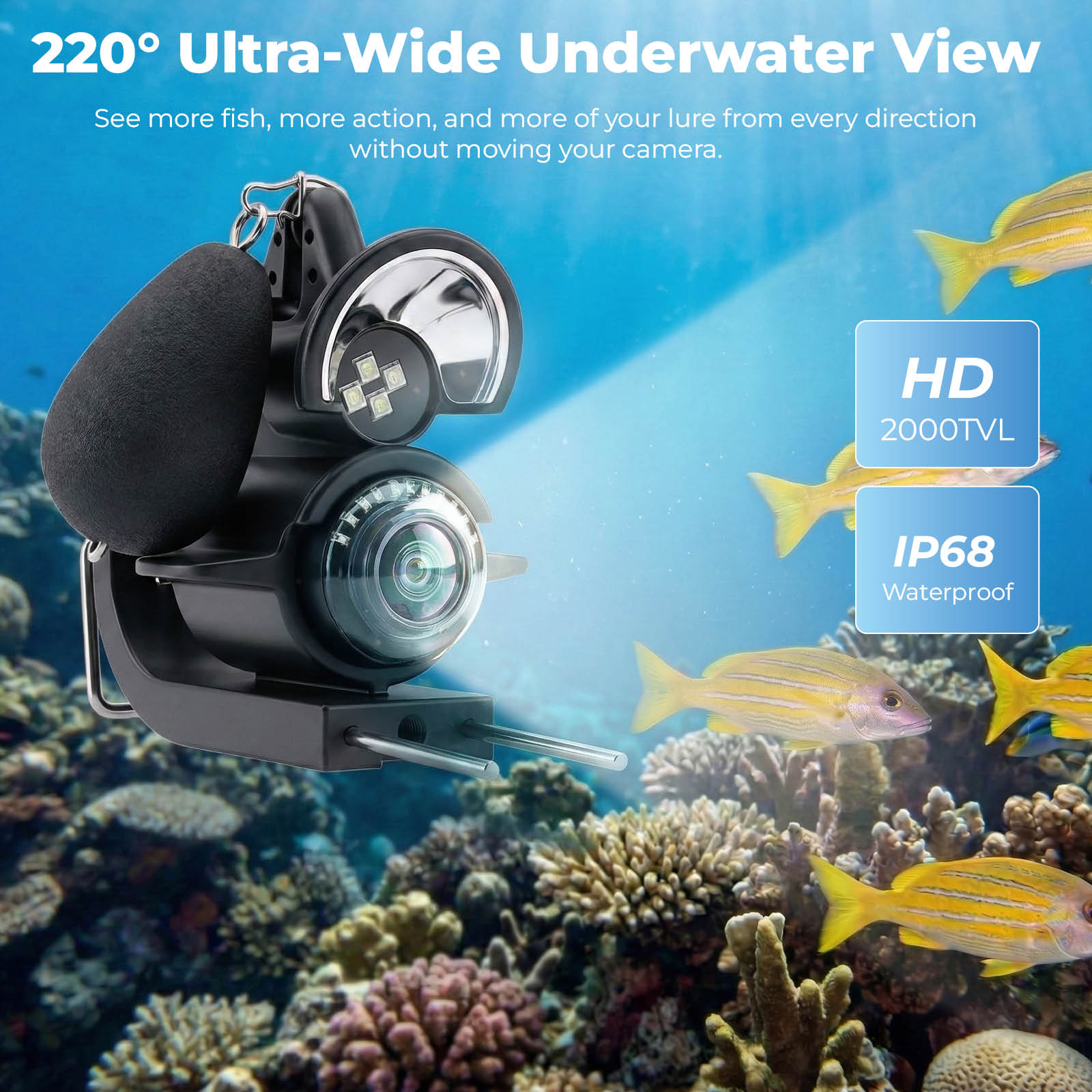 Telecamera Subacquea Portatile - Fish Finder Portable recensione e prezzo