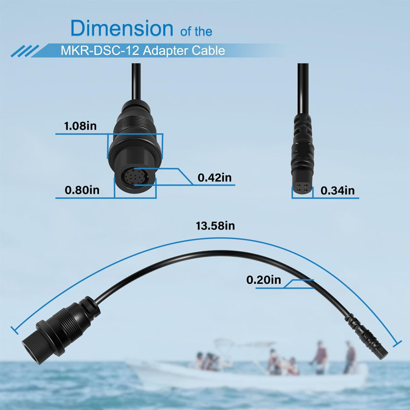 1852081 MKR-DSC-12 Cavo adatta - Fish Finder Cable recensione e prezzo