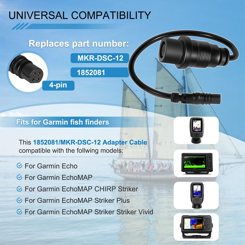1852081 MKR-DSC-12 Cavo adatta - Fish Finder Cable recensione e prezzo