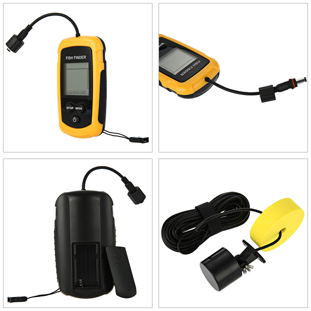 Ecoscandaglio Portatile con Al - Fish Finder Transducer recensione e prezzo