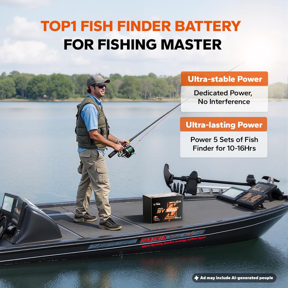 Batteria LiFePO4 16V 100Ah Gru - Fish Finder Charger recensione e prezzo