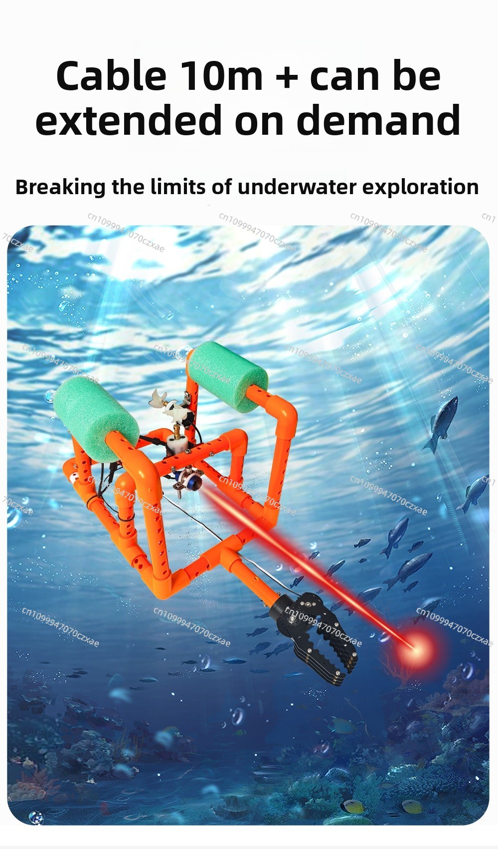 Robot Subacqueo con Telecamera - Underwater Camera recensione e prezzo